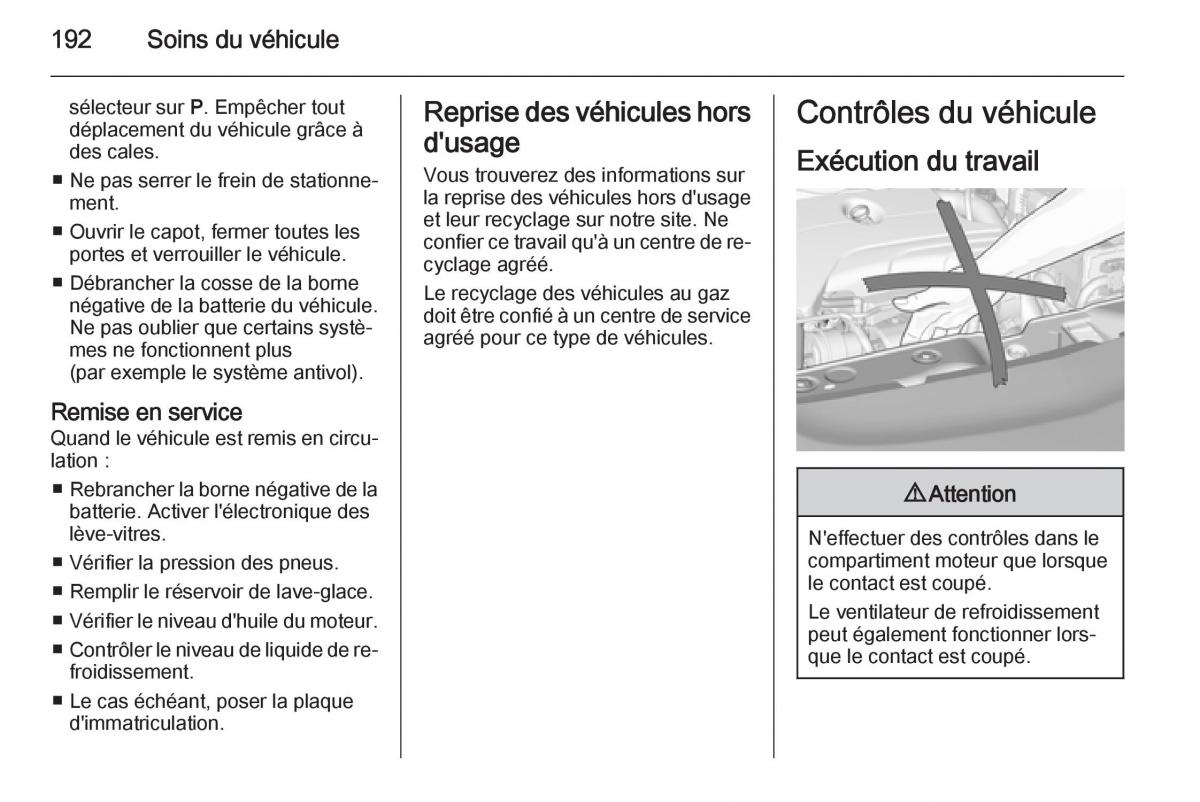 Opel Corsa E manuel du proprietaire / page 194