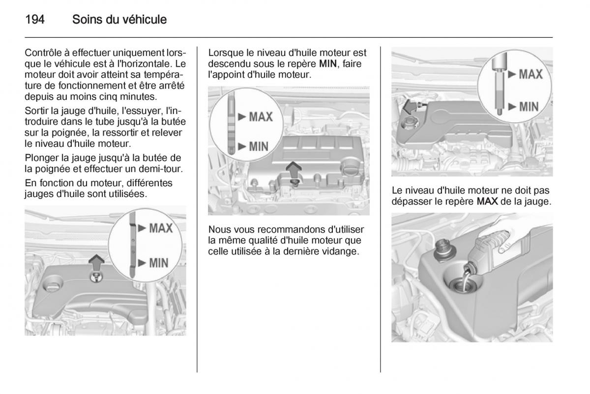 Opel Corsa E manuel du proprietaire / page 196