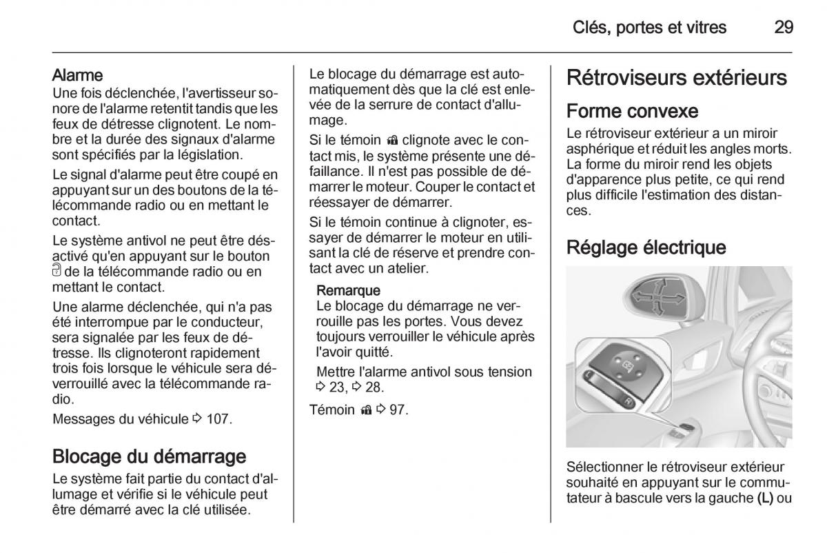 Opel Corsa E manuel du proprietaire / page 31