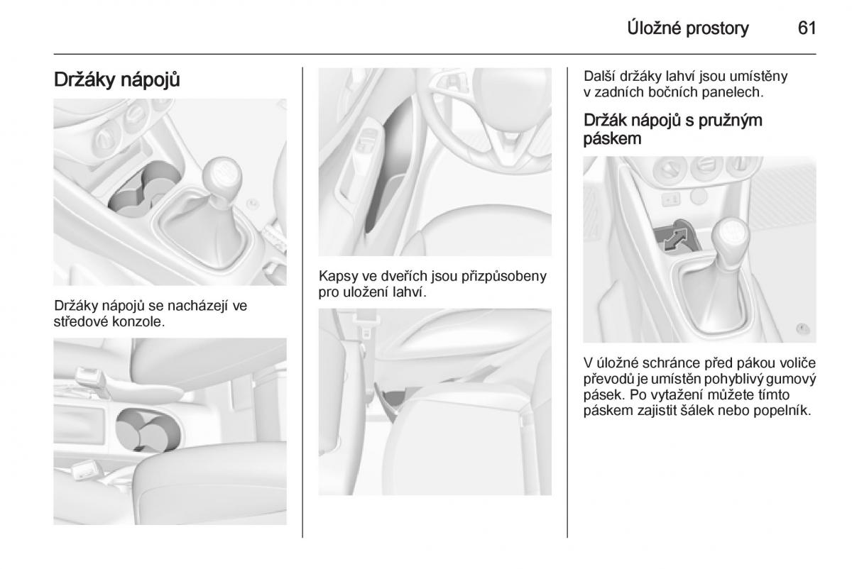 Opel Corsa E navod k obsludze / page 63