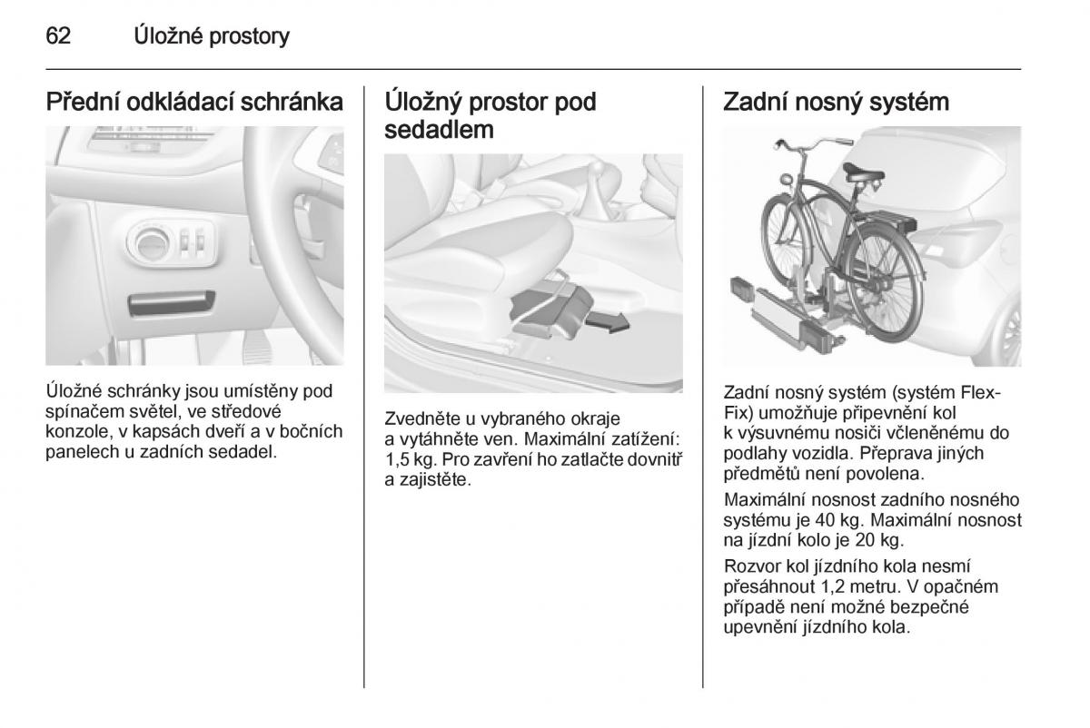 Opel Corsa E navod k obsludze / page 64