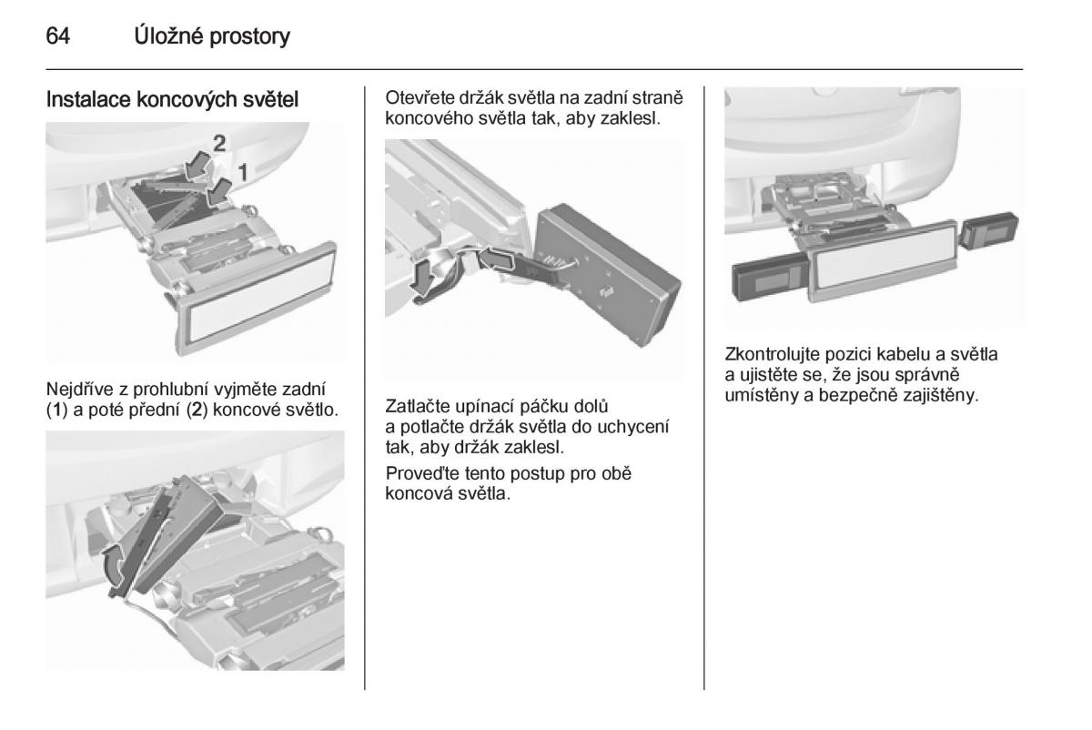 Opel Corsa E navod k obsludze / page 66