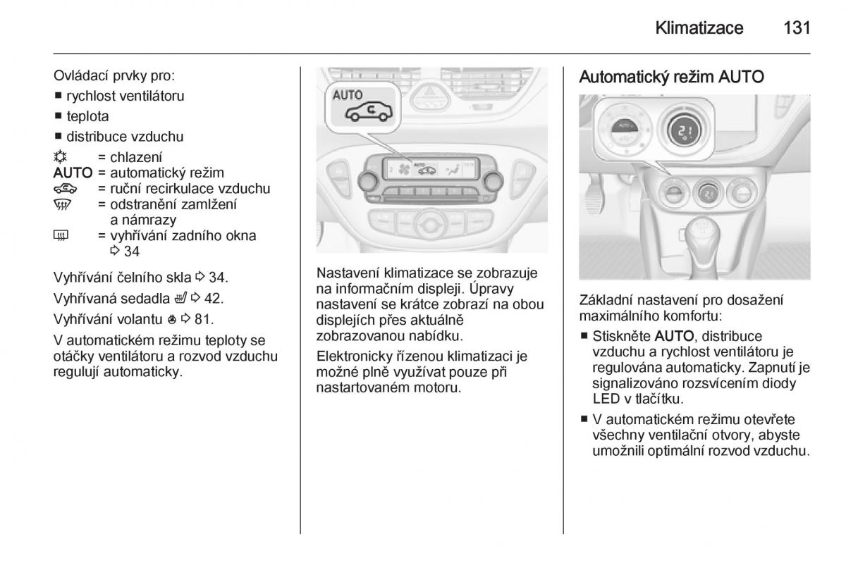 Opel Corsa E navod k obsludze / page 133