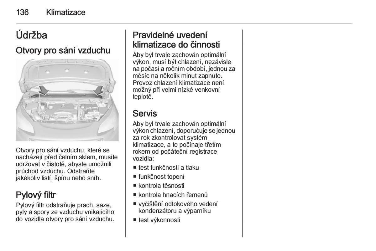 Opel Corsa E navod k obsludze / page 138