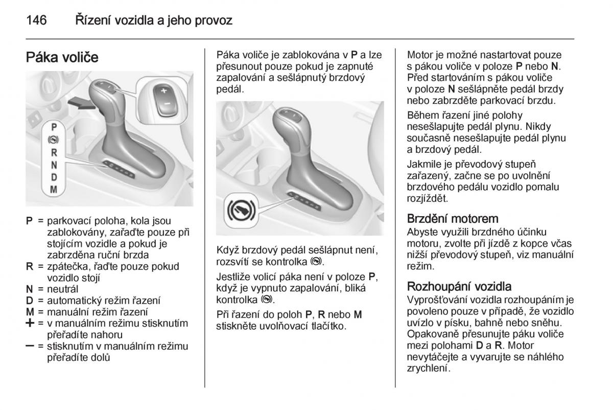 Opel Corsa E navod k obsludze / page 148