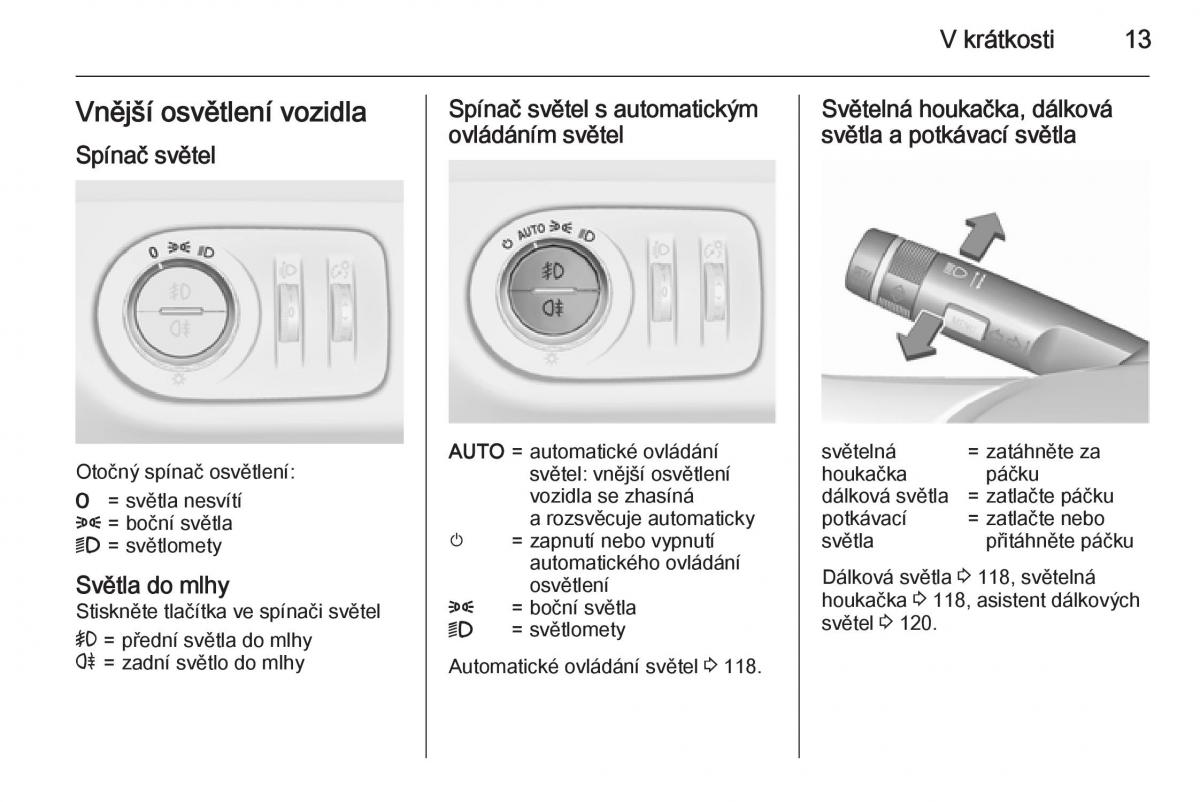 Opel Corsa E navod k obsludze / page 15