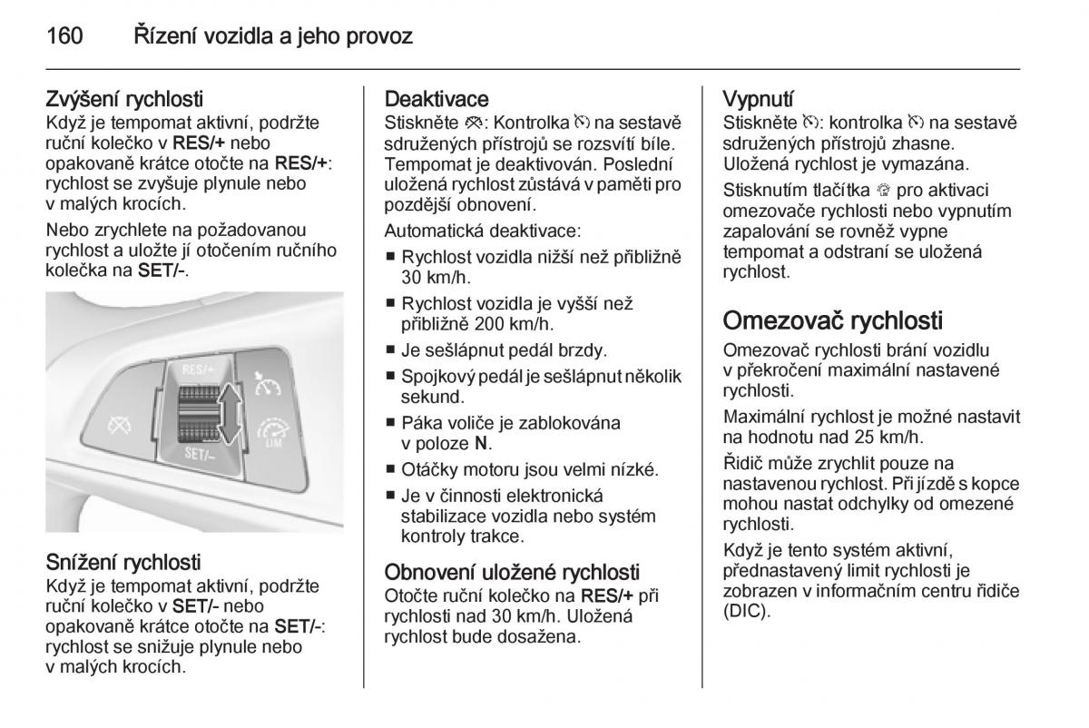 Opel Corsa E navod k obsludze / page 162