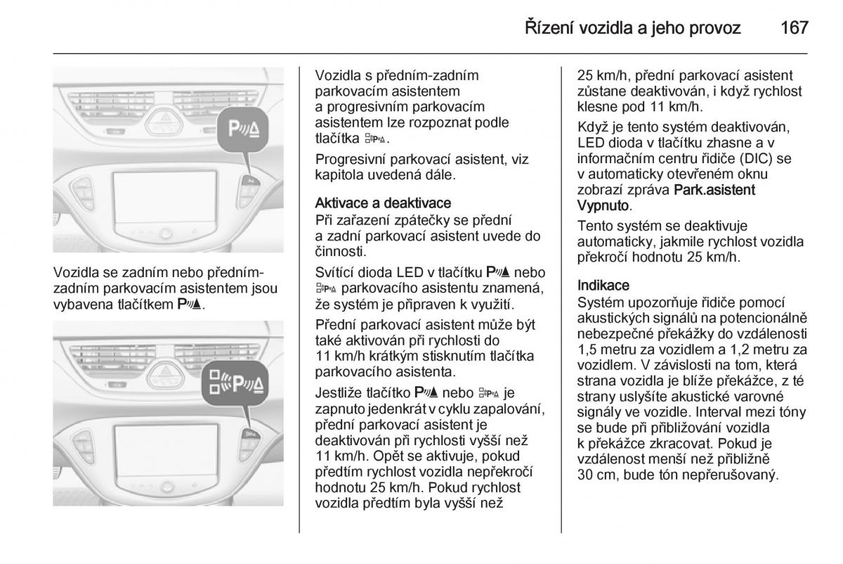 Opel Corsa E navod k obsludze / page 169