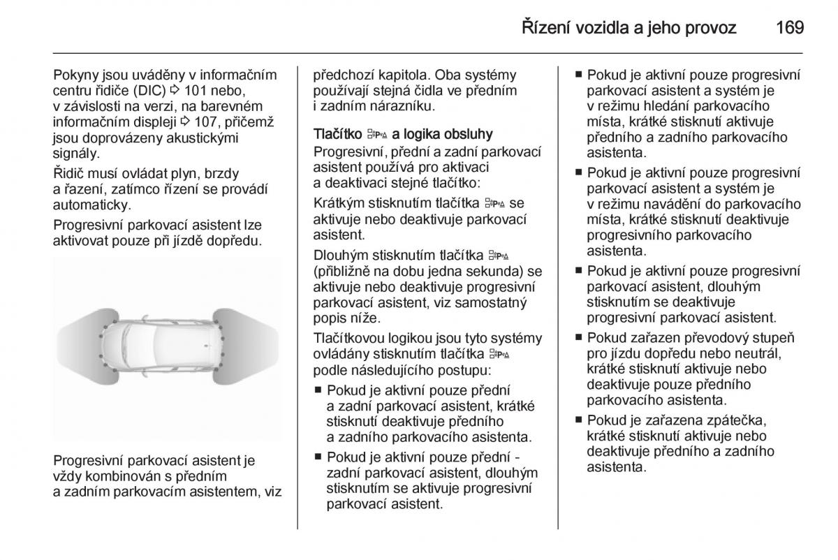 Opel Corsa E navod k obsludze / page 171