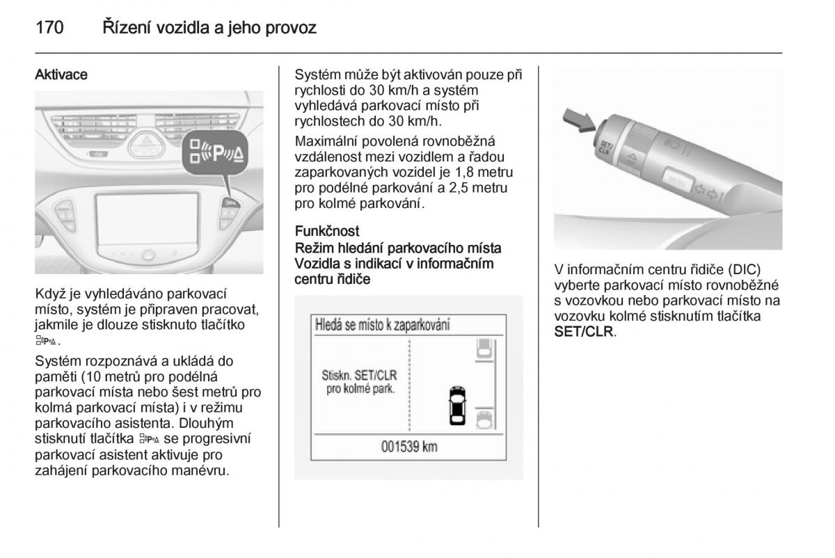 Opel Corsa E navod k obsludze / page 172