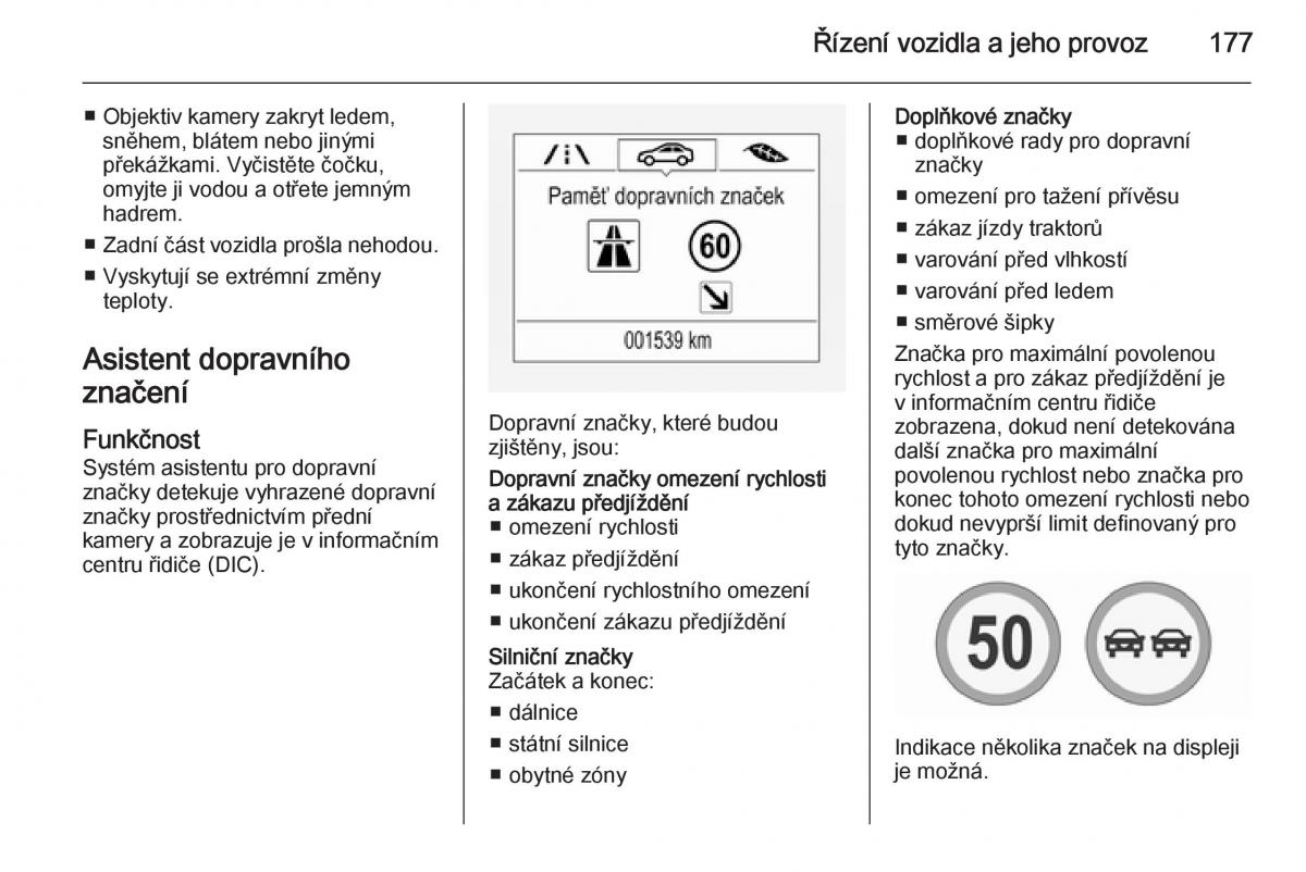 Opel Corsa E navod k obsludze / page 179