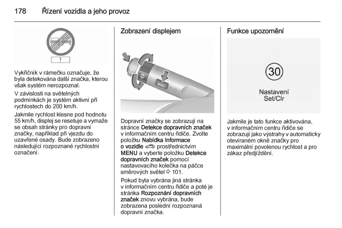 Opel Corsa E navod k obsludze / page 180