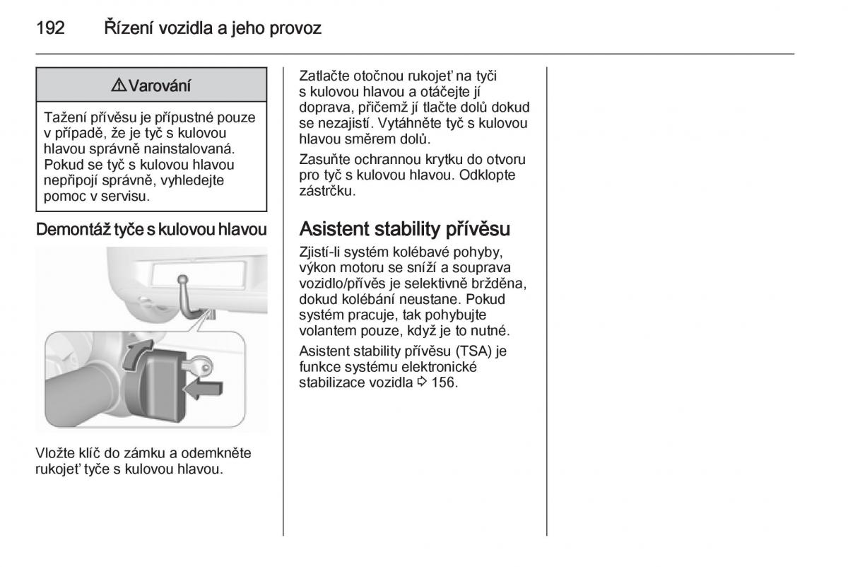 Opel Corsa E navod k obsludze / page 194