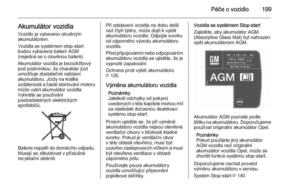 Opel Corsa E navod k obsludze / page 201