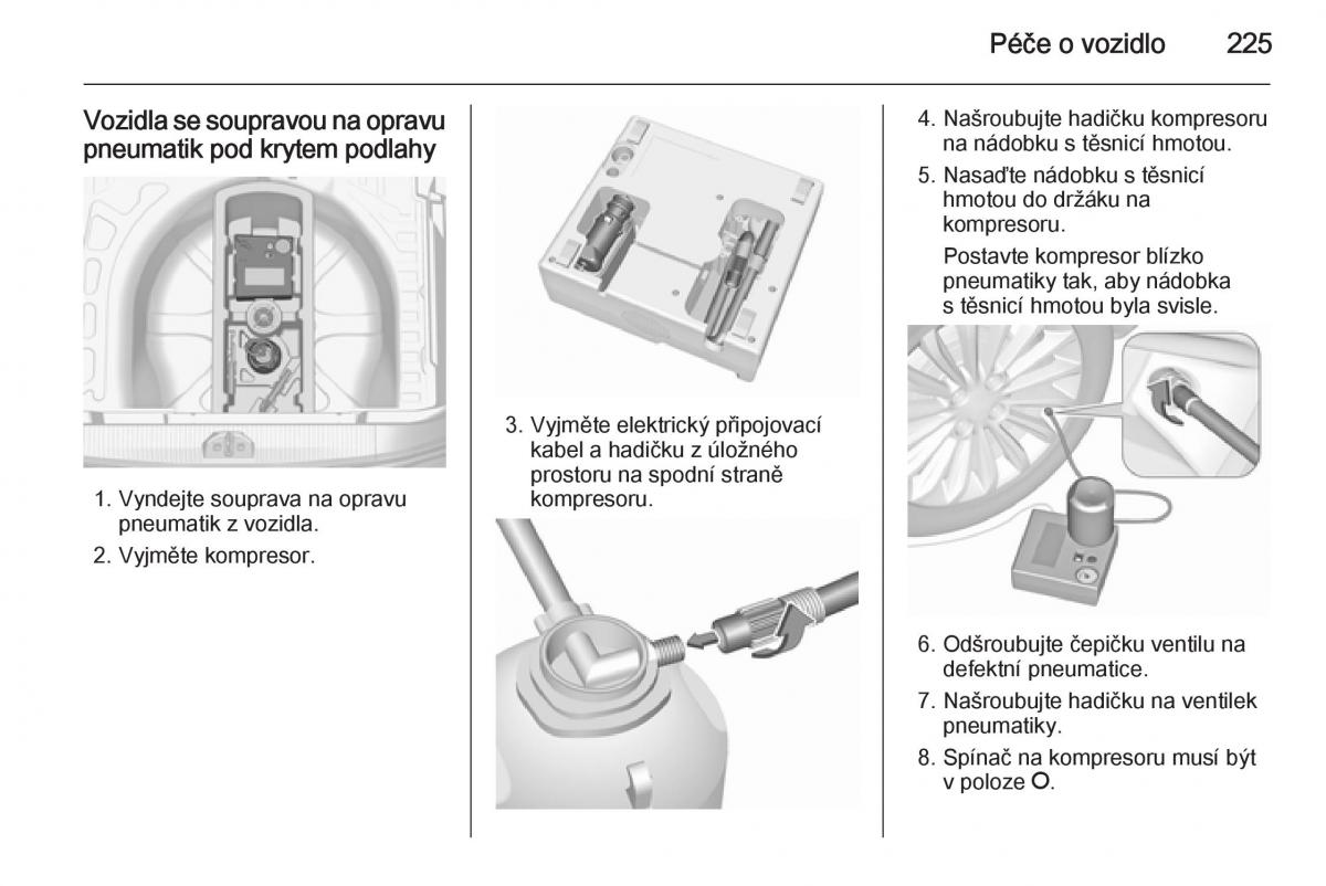 Opel Corsa E navod k obsludze / page 227