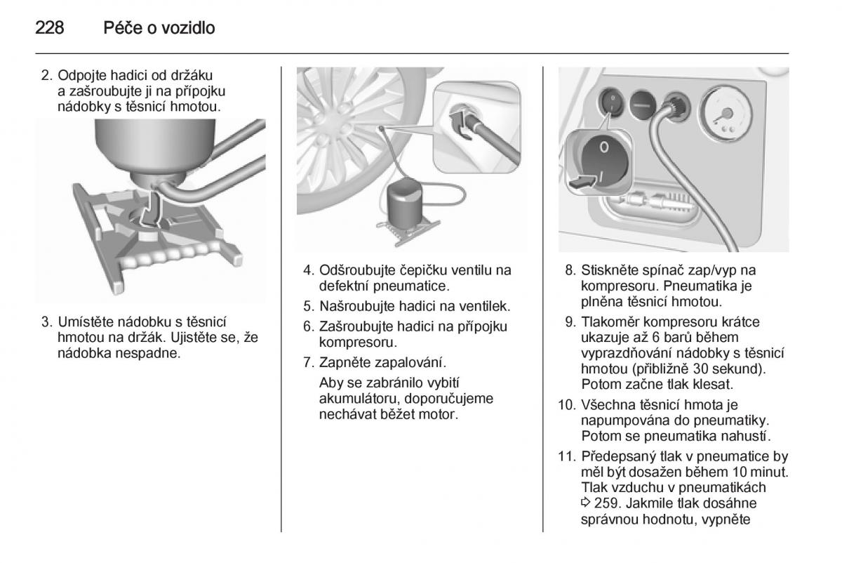 Opel Corsa E navod k obsludze / page 230