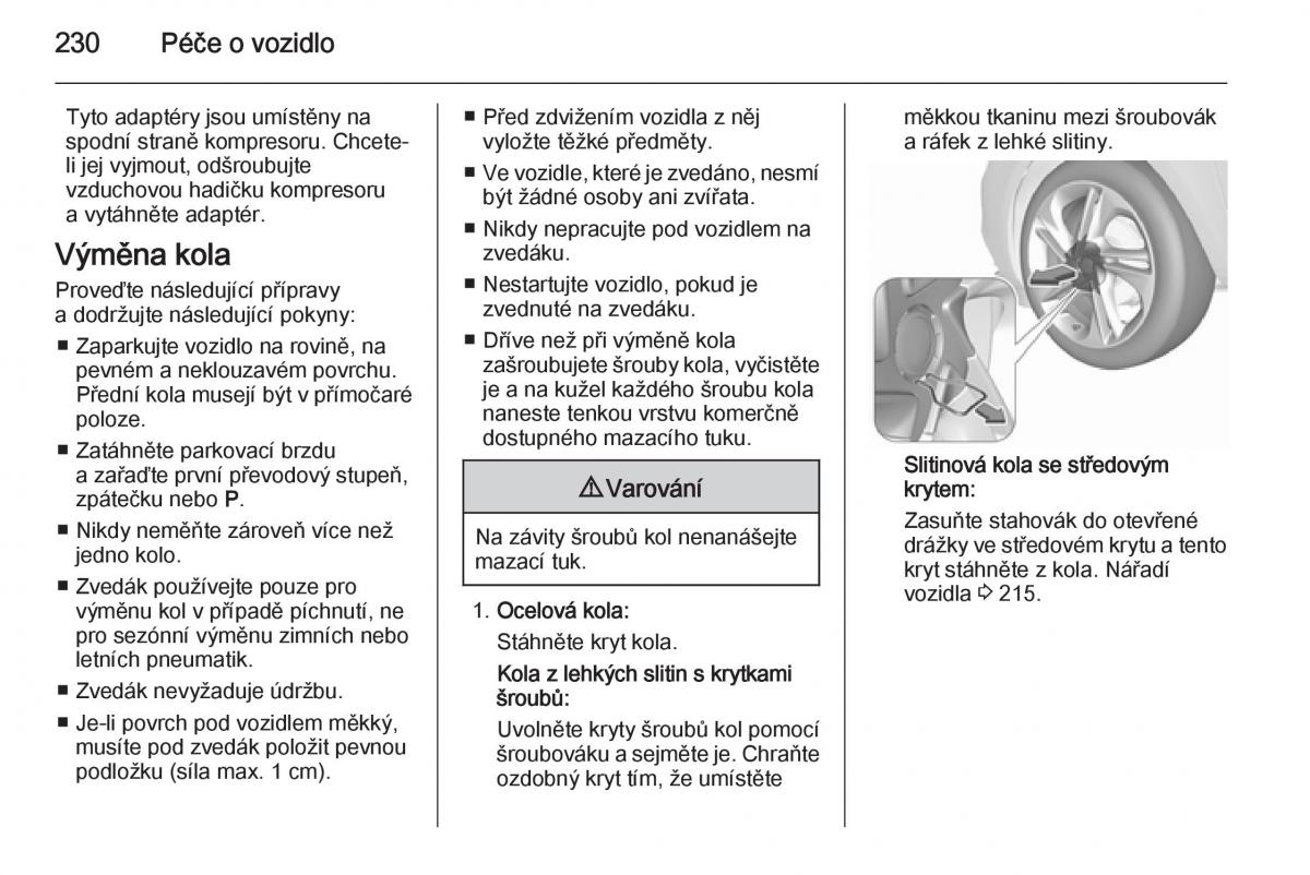 Opel Corsa E navod k obsludze / page 232