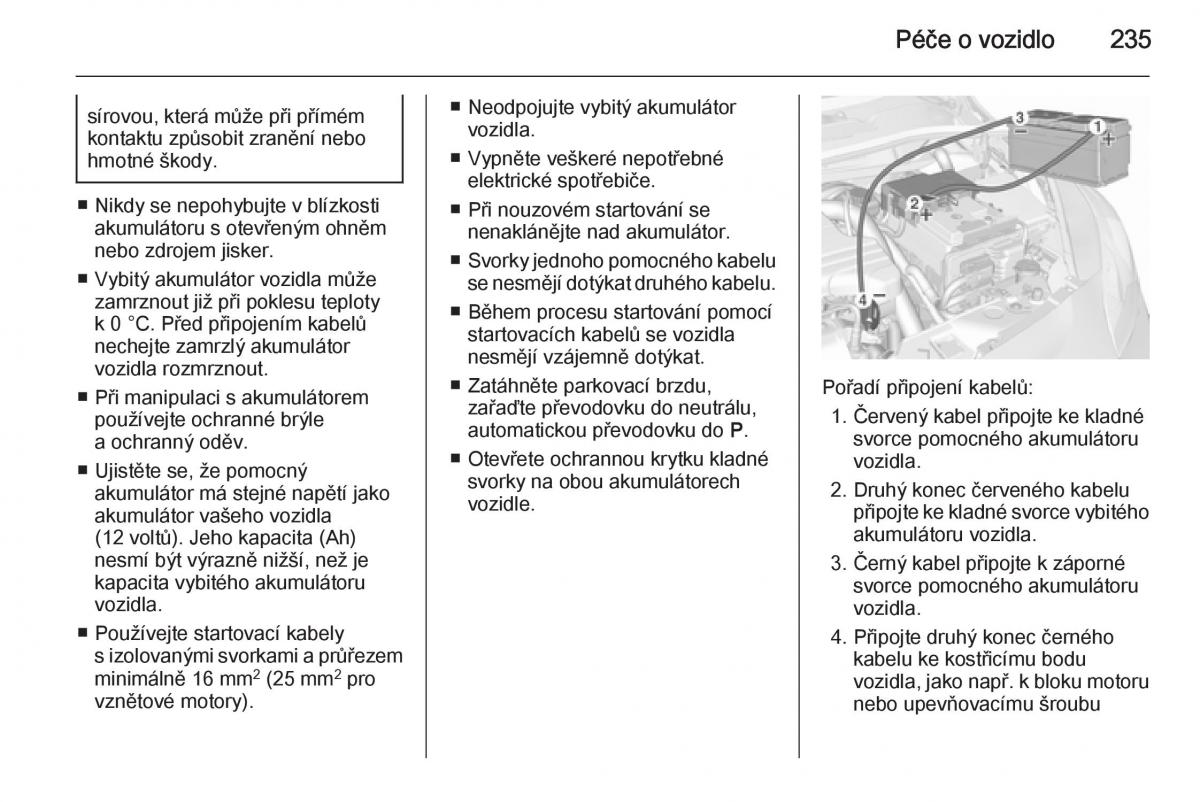 Opel Corsa E navod k obsludze / page 237