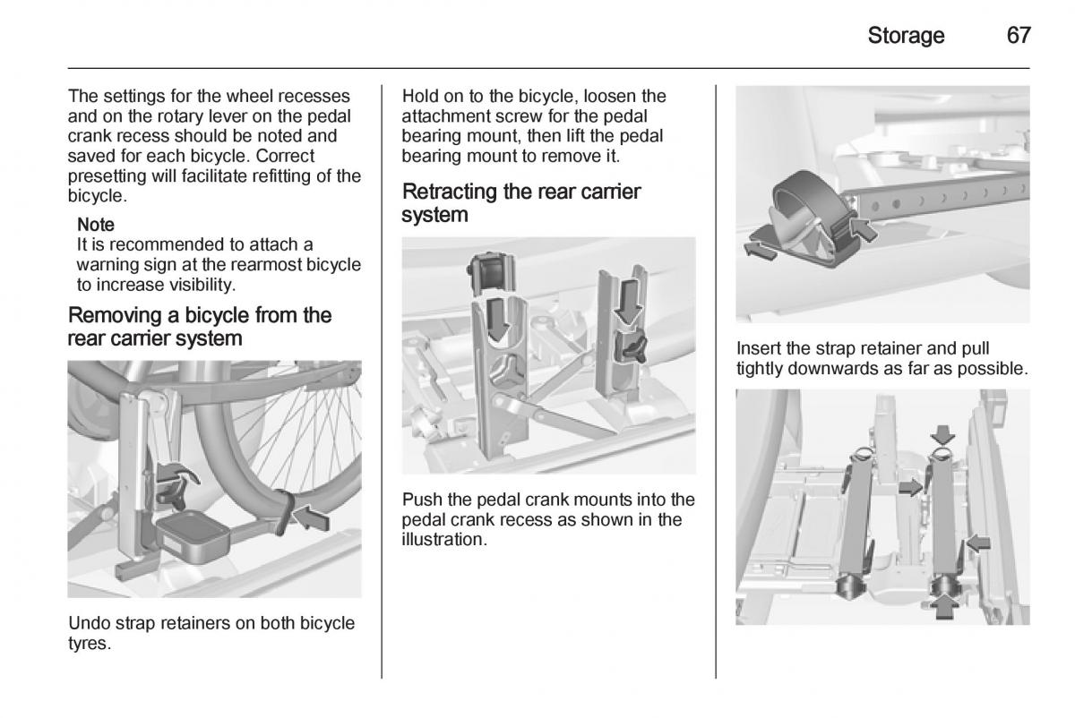 Opel Corsa E owners manual / page 69