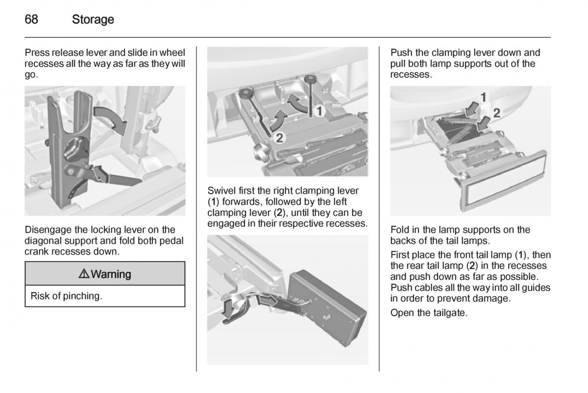 Opel Corsa E owners manual / page 70