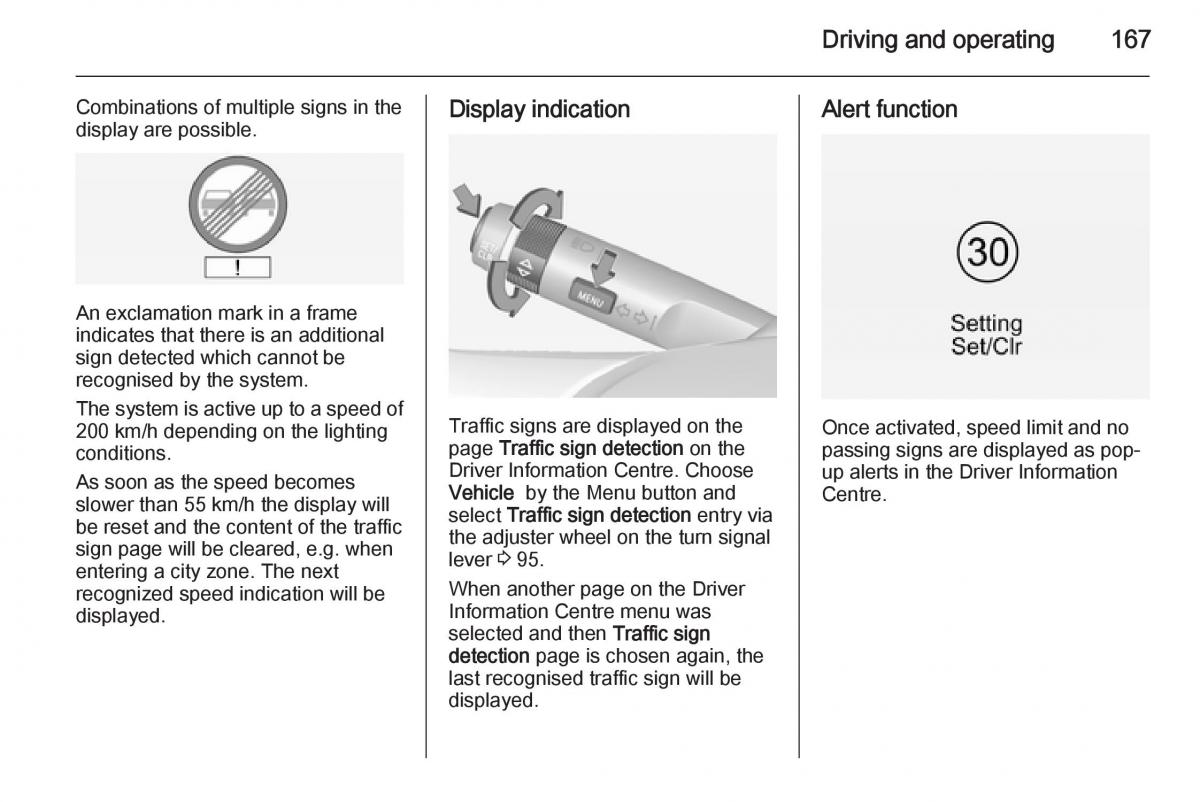 Opel Corsa E owners manual / page 169