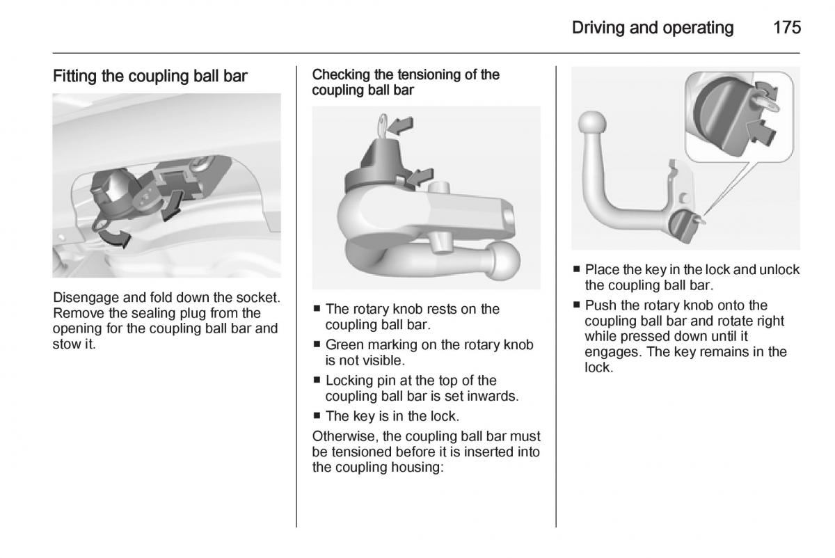 Opel Corsa E owners manual / page 177