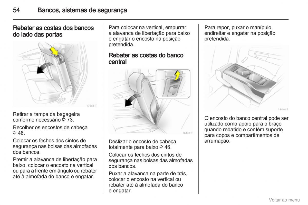 Opel Zafira B manual del propietario / page 55