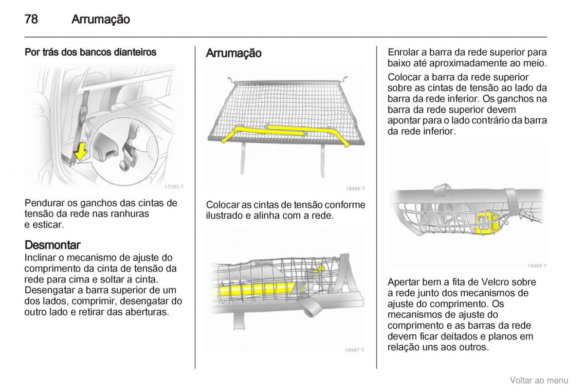 Opel Zafira B manual del propietario / page 79