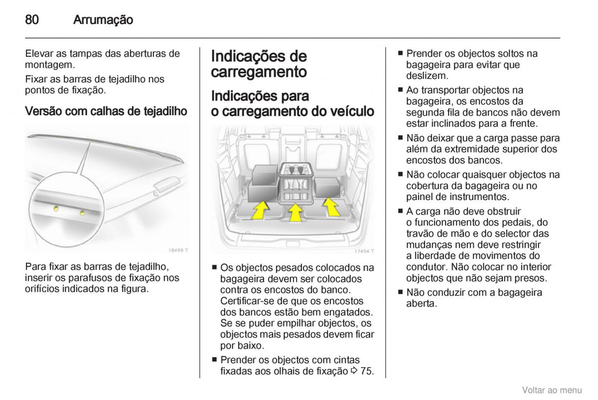 Opel Zafira B manual del propietario / page 81