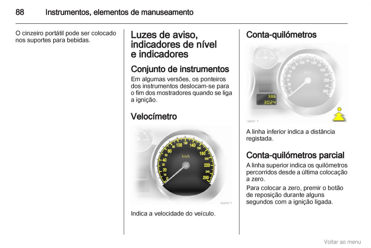 Opel Zafira B manual del propietario / page 89