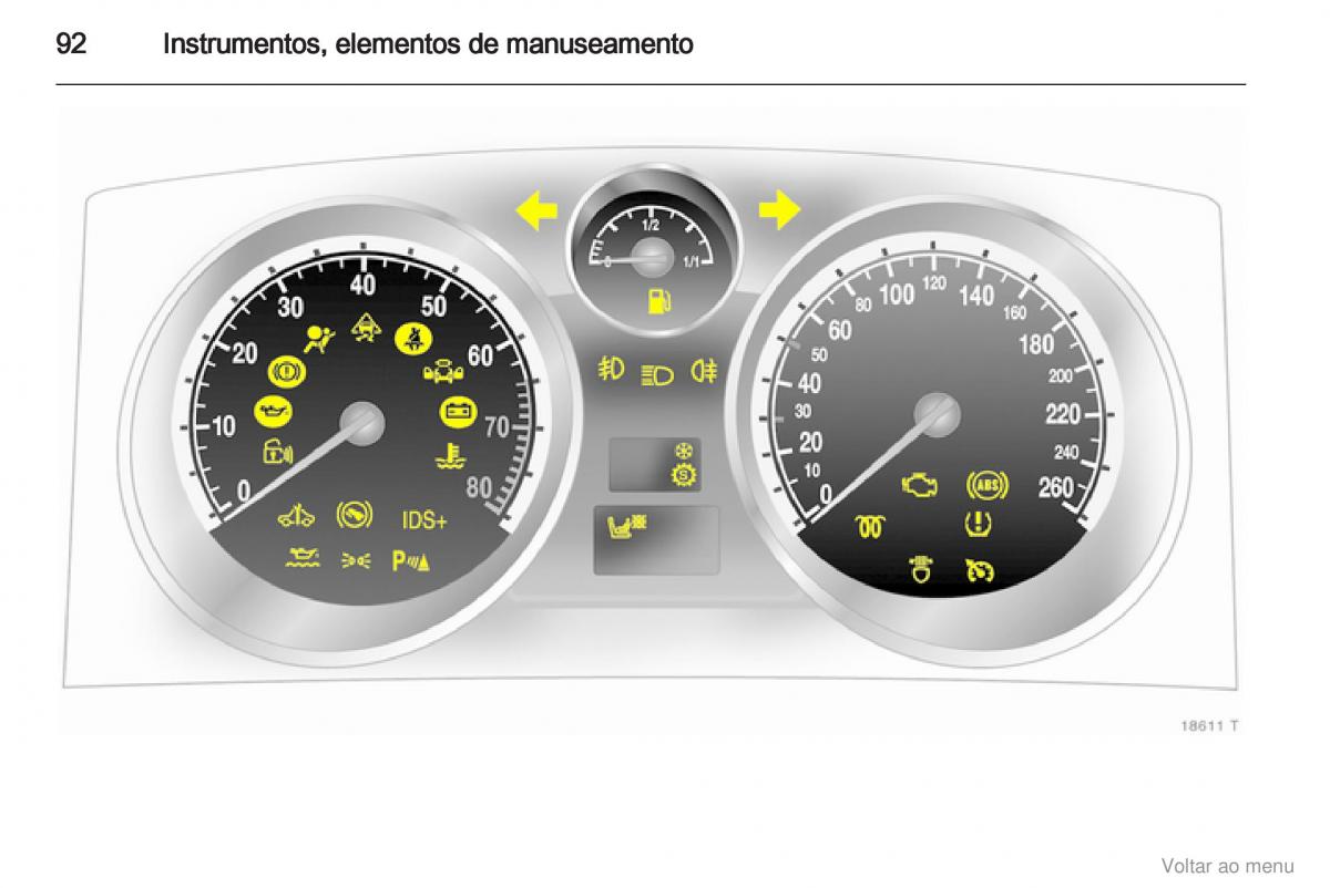 Opel Zafira B manual del propietario / page 93