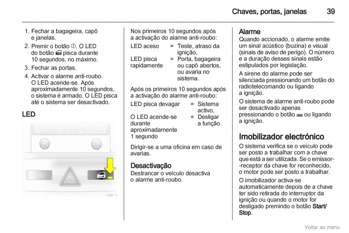 Opel Zafira B manual del propietario / page 40