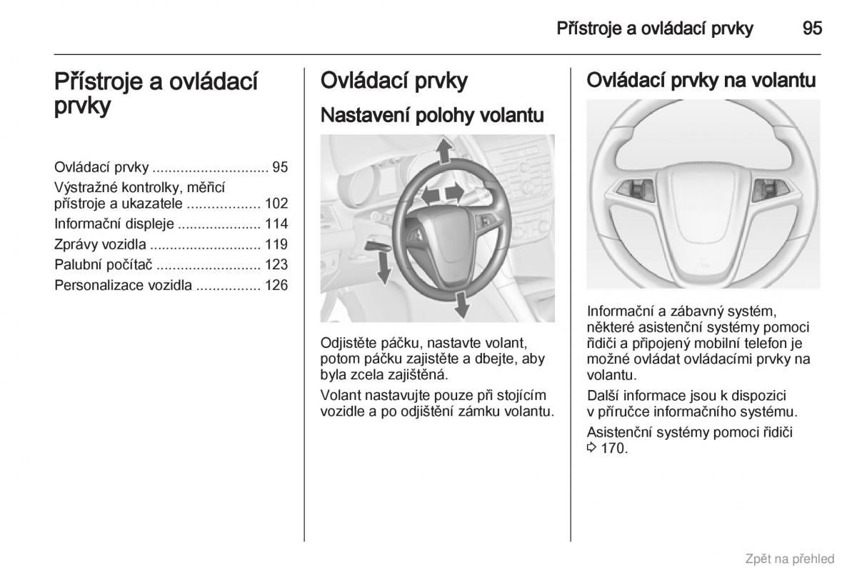 Opel Zafira B navod k obsludze / page 96