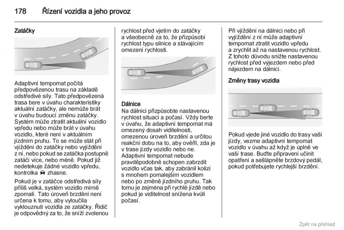 Opel Zafira B navod k obsludze / page 179