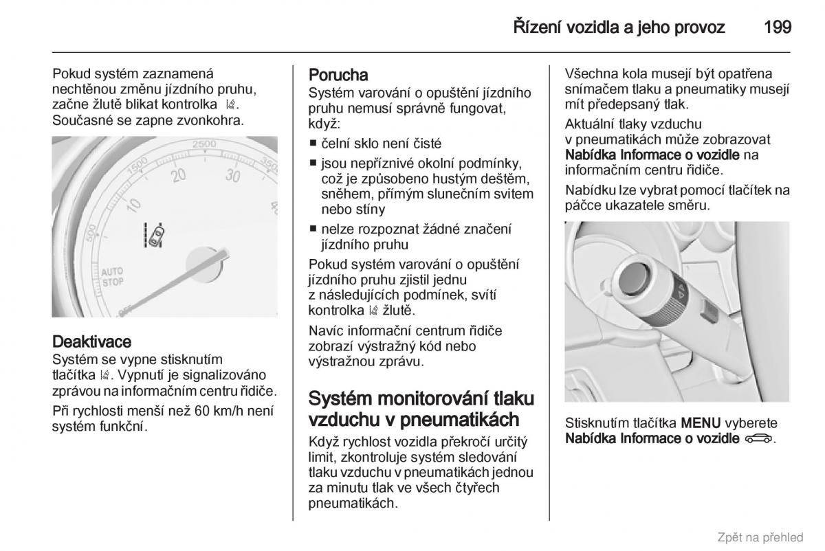 Opel Zafira B navod k obsludze / page 200