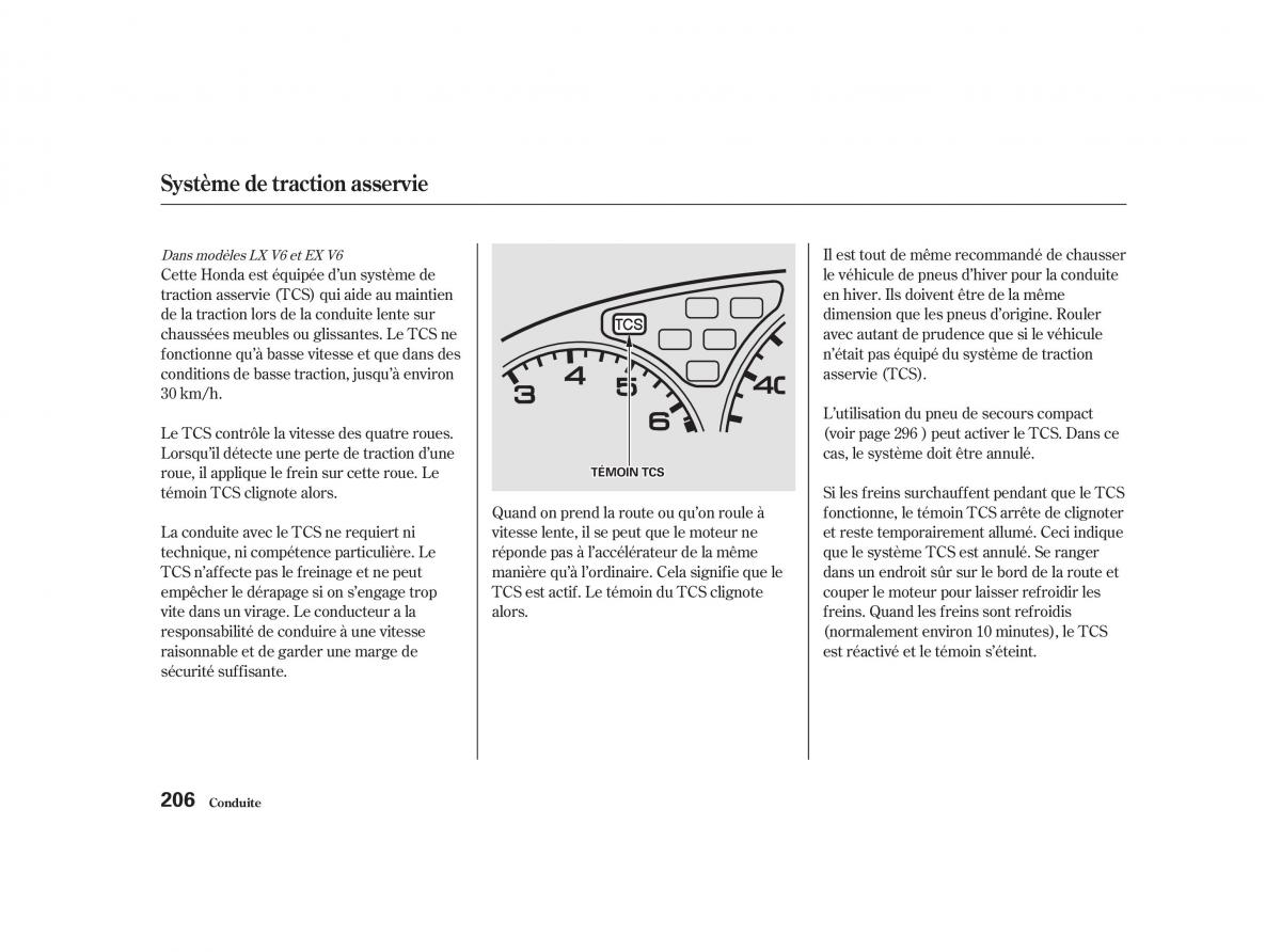 Honda Accord VI manuel du proprietaire / page 205