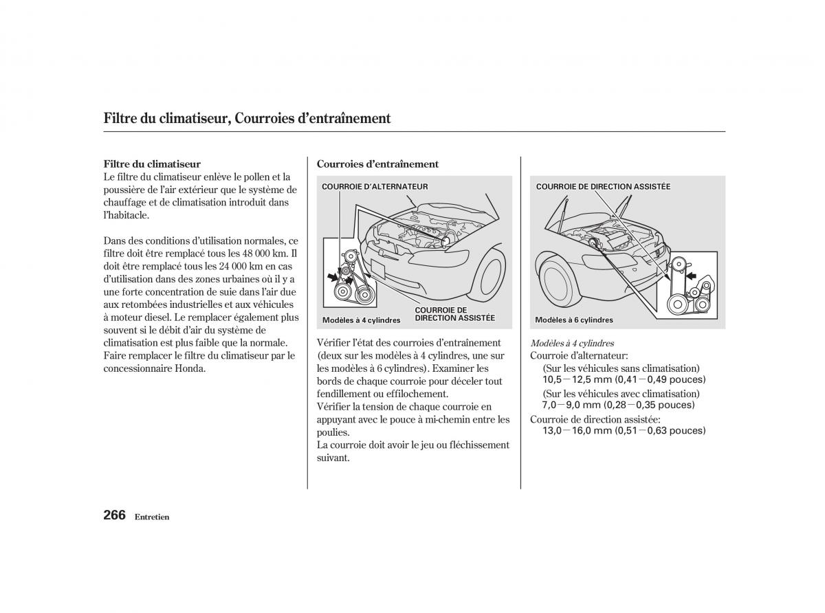 Honda Accord VI manuel du proprietaire / page 265