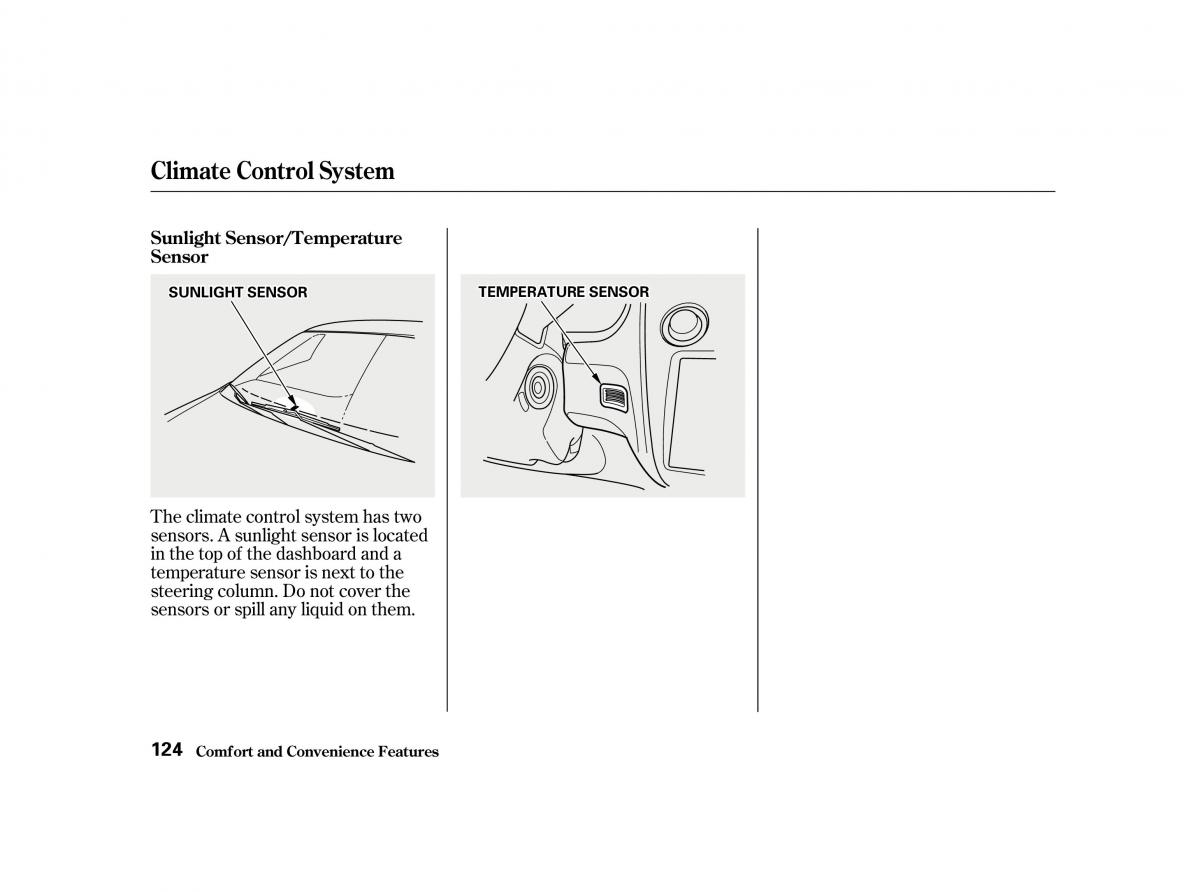 Honda Accord VI owners manual / page 123