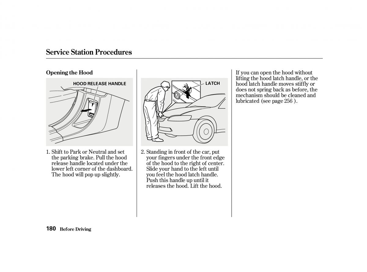 Honda Accord VI owners manual / page 179