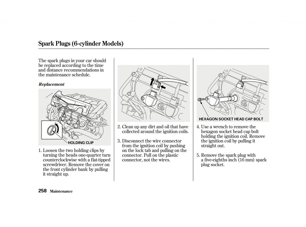 Honda Accord VI owners manual / page 257