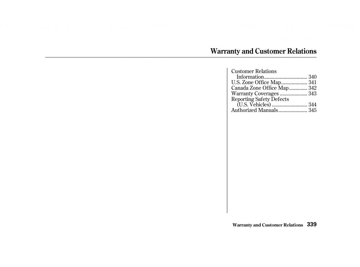 Honda Accord VI owners manual / page 338