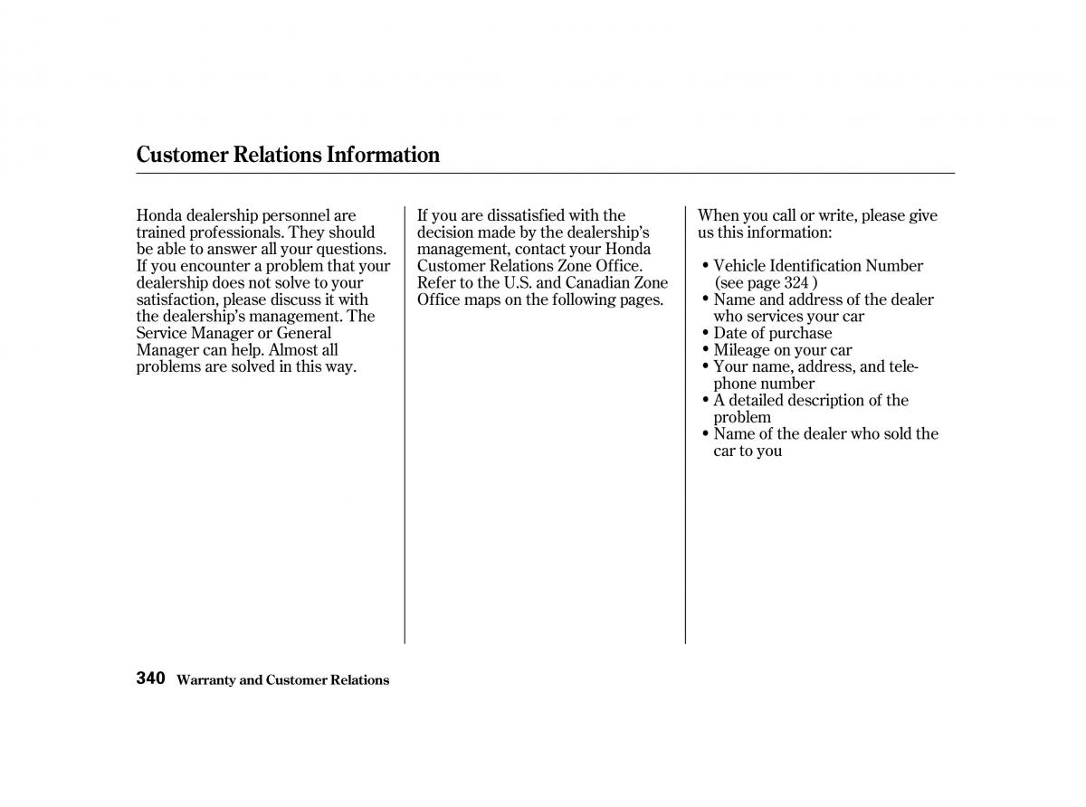 Honda Accord VI owners manual / page 339