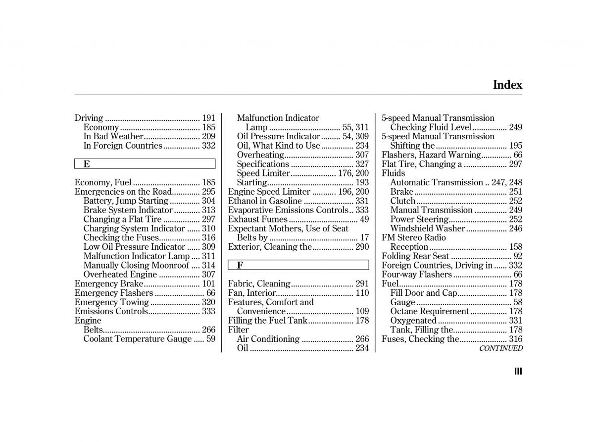 Honda Accord VI owners manual / page 348