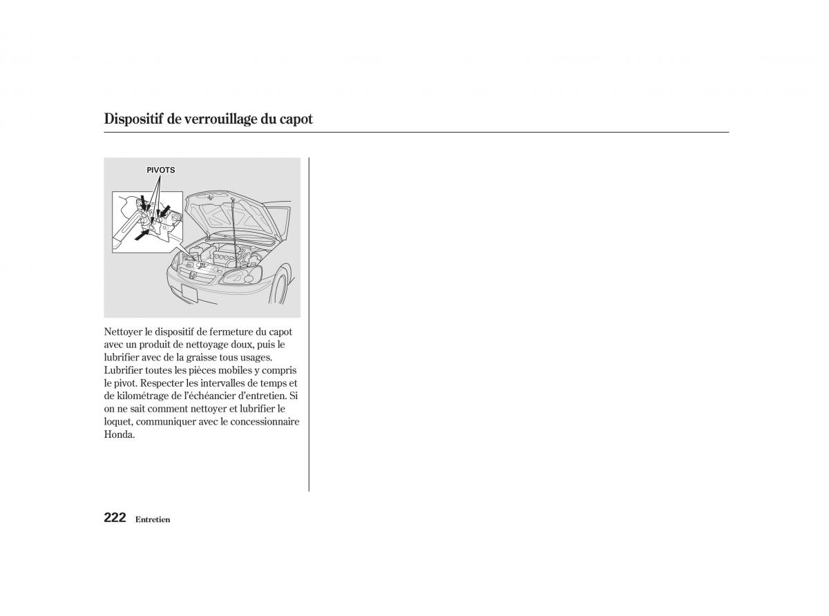 Honda Civic VII manuel du proprietaire / page 221