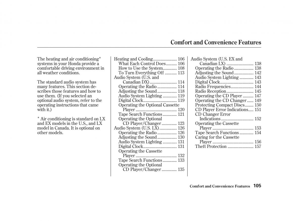 Honda Civic VII owners manual / page 104