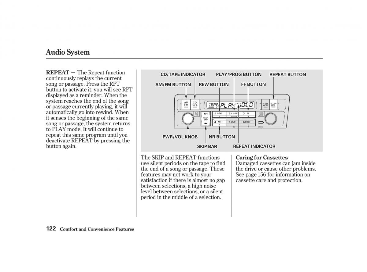 Honda Civic VII owners manual / page 121