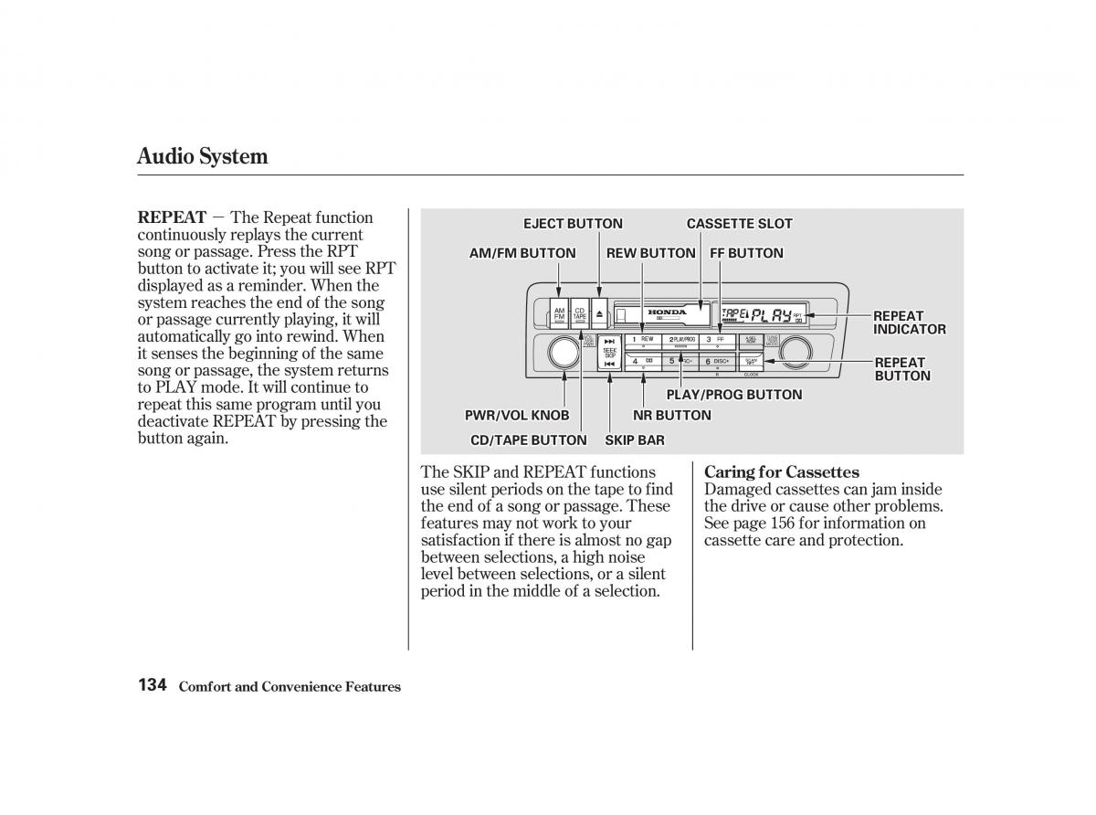 Honda Civic VII owners manual / page 133