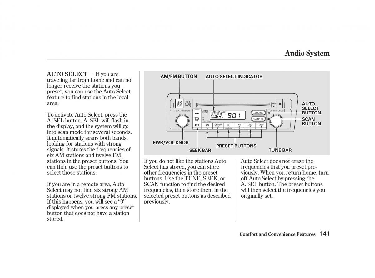 Honda Civic VII owners manual / page 140