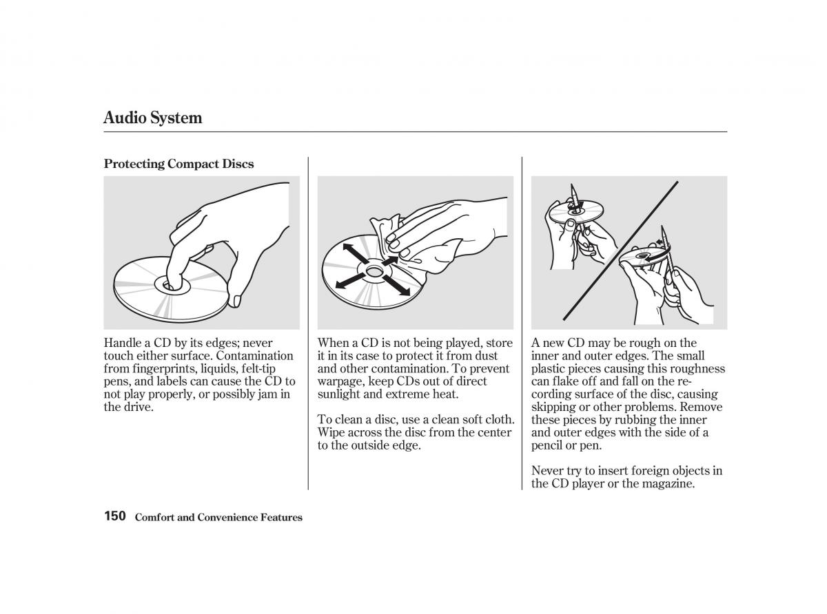 Honda Civic VII owners manual / page 149