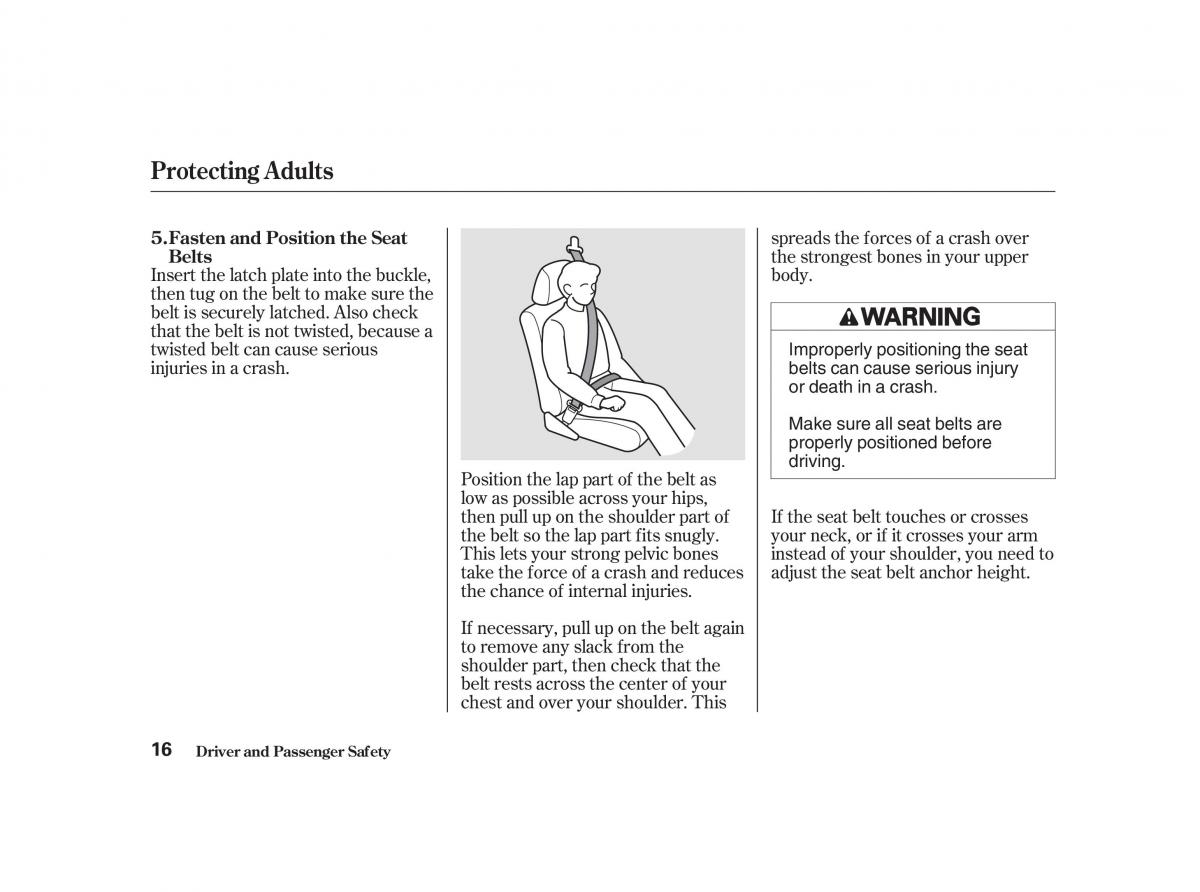 Honda Civic VII owners manual / page 15